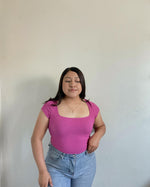 Load image into Gallery viewer, Ready For Brunch Bodysuit (magenta)
